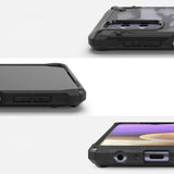 Husa Antisoc, Ringke Fusion X, Samsung Galaxy A32 5G, Camo Negru