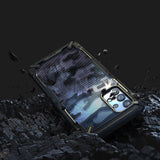 Husa Antisoc, Ringke Fusion X, Samsung Galaxy A32 5G, Camo Negru