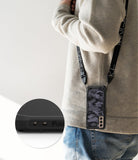 Husa Antisoc, Fusion X Ringke, Samsung Galaxy S21 5G, Negru- Camo Print