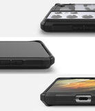 Husa Antisoc, Fusion X Ringke, Samsung Galaxy S21 Ultra 5G, Negru- Camo Print