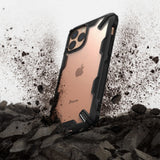 Husa Antisoc, Fusion X Ringke, iPhone 11 Pro Max, Negru