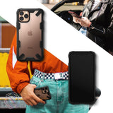 Husa Antisoc, Fusion X Ringke, iPhone 11 Pro Max, Negru