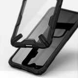 Husa Antisoc, Fusion X Ringke, iPhone 11 Pro , Negru-Transparent