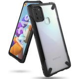 Husa Antisoc, Fusion X Ringke, Samsung Galaxy A21S, Negru