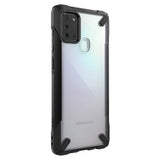 Husa Antisoc, Fusion X Ringke, Samsung Galaxy A21S, Negru