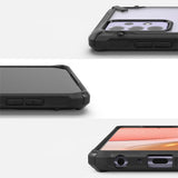 Husa Antisoc, Fusion X Ringke, Samsung Galaxy A72, Negru
