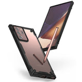 Husa Antisoc Hybrid, Ringke Air, Samsung Galaxy Note 20 Ultra, Negru-transparent