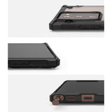 Husa Antisoc Hybrid, Ringke Air, Samsung Galaxy Note 20 Ultra, Negru-transparent