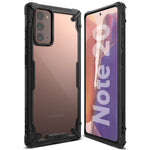 Husa Antisoc, Ringke Fusion, Samsung Galaxy Note 20, Negru-transparent