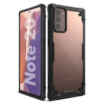 Husa Antisoc, Ringke Fusion, Samsung Galaxy Note 20, Negru-transparent