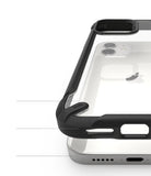 Husa Antisoc, Fusion X2 Ringke, iPhone 12/12 Pro, Negru