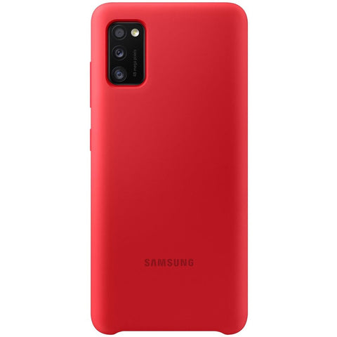 Husa Silicon Originala, Samsung Galaxy A41, Rosu