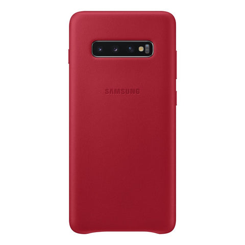 Husa Silicon Originala, Samsung Galaxy S10 Plus, Rosu