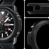 Husa Spigen Liquid Air pentru Samsung Galaxy Watch 3 (45mm), Negru