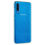 Husa Antisoc, Spigen, Samsung Galaxy A50, Transparent cu Sclipici