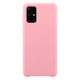 Husa Silicon Flexibil, Rubber, Samsung Galaxy A71, Roz