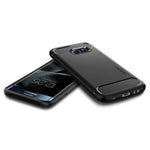 Husa Antisoc Spigen, Samsung Galaxy S7 Edge, Negru