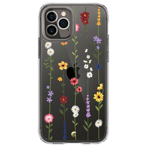 Husa Antisoc, Spigen Cyrill Cecile, iPhone 12 / 12 Pro, Print de Flori