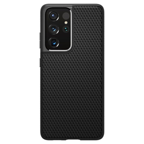 Husa Antisoc Spigen, Samsung Galaxy S21 Ultra, Negru