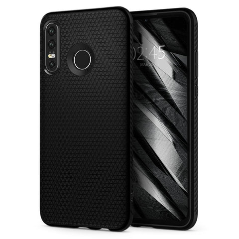 Husa Antisoc, Spigen, Samsung Galaxy P30 Lite, Negru