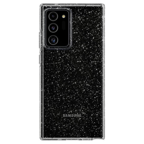 Husa Antisoc, Spigen, Liquid Crystal Glitter, Samsung Galaxy Note 20 Ultra