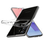 Husa Antisoc Spigen, Samsung Galaxy S21 Ultra, Transparent