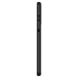 Husa Antisoc cu design Hybrid, Spigen, Samsung Galaxy S21 Plus, Transparent cu Negru