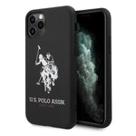 Husa Silicon, Polo Originala, iPhone 11 Pro, Negru