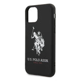 Husa Silicon, Polo Originala, iPhone 11 Pro, Negru