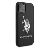 Husa Silicon, Polo Originala, iPhone 11 Pro, Negru