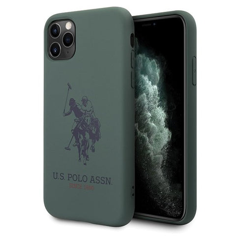 Husa Silicon, Polo Originala, iPhone 11 Pro, Verde