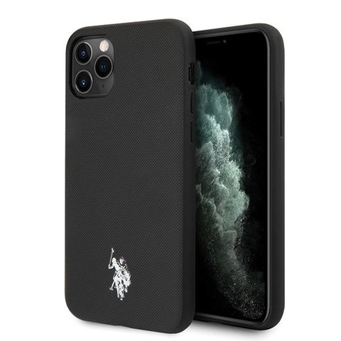 Husa Silicon, Polo Originala, iPhone 11 Pro Max, Negru