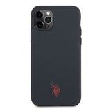 Husa Silicon, Polo Originala, iPhone 11 Pro Max, Albastru Inchis