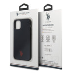 Husa Silicon, Polo Originala, iPhone 11 Pro Max, Albastru Inchis