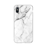 Husa Silicon TPU, iPhone 11, Alb-Print de Marmura