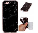 Husa Silicon TPU, iPhone 12 Pro Max, Print de Marmura, Negru