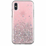 Husa Silicon, Xiaomi Redmi 9, Roz cu Sclipici