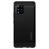 Husa Antisoc, Spigen, Samsung Galaxy A42 5G, Negru