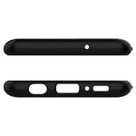 Husa Antisoc, Spigen, Samsung Galaxy A42 5G, Negru