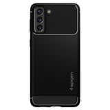 Husa Antisoc, Spigen, Rugged Armor, Samsung Galaxy S21 Plus, Negru