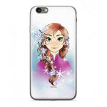 Husă Disney™ Anna 001 iPhone X XS alb/alb DPCANNA039 Frozen/Frozen