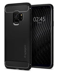 Husa Antisoc, Spigen, Samsung Galaxy S9, Negru