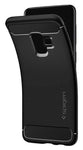 Husa Antisoc, Spigen, Samsung Galaxy S9, Negru