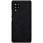 Husa Tip Carte, Piele, Originală, Nillkin Qin, Samsung Galaxy A42 5G, Negru