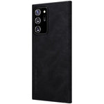Husa Tip Carte, din piele Originală Nillkin Qin, Samsung Galaxy Note 20 Ultra, Negru