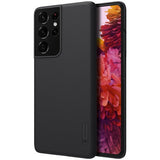 Husa Nillkin Super Frosted Shield, Samsung Galaxy S21 Ultra 5G, Negru