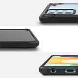 Husa Antisoc, Fusion X Ringke, Samsung Galaxy A52 5G / A52 4G , Negru