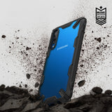 Husa Antisoc, Fusion X Ringke, Samsung Galaxy A70, Negru