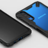 Husa Antisoc, Fusion X Ringke, Samsung Galaxy A70, Negru