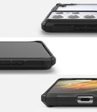 Husa Antisoc, Fusion X Ringke, Samsung Galaxy S21 Ultra 5G, Negru